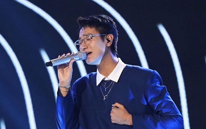 Hà An Huy là ứng cử viên sáng giá cho ngôi vị quán quân Vietnam Idol 2023. Ảnh: Nhà sản xuất