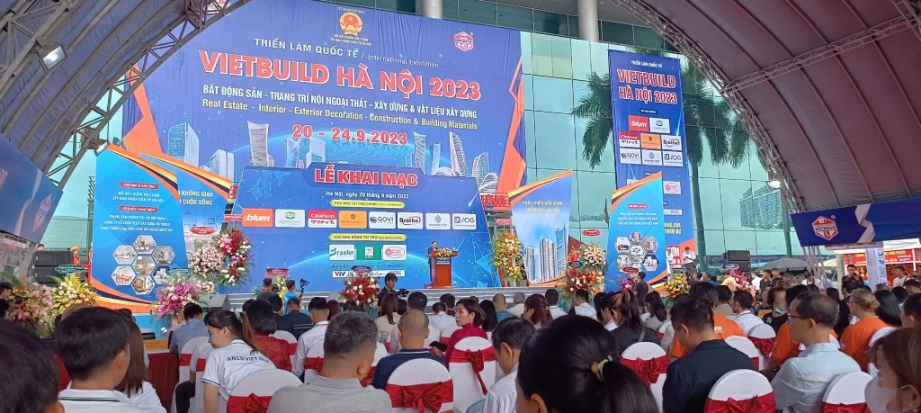 VIETBUILD lần thứ hai trong năm 2023 tại Hà Nội thu hút gần 400 doanh nghiệp trong và ngoài nước