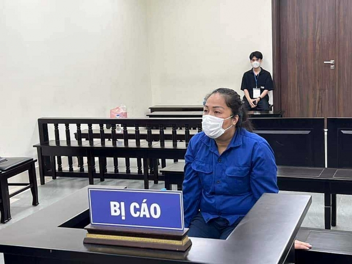 Bị cáo tại phiên tòa ngày 19/9. Ảnh: Nhật Nam