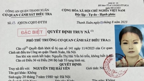 Truy nã đối tượng lừa đảo 600 triệu đồng tiền để "chạy việc"