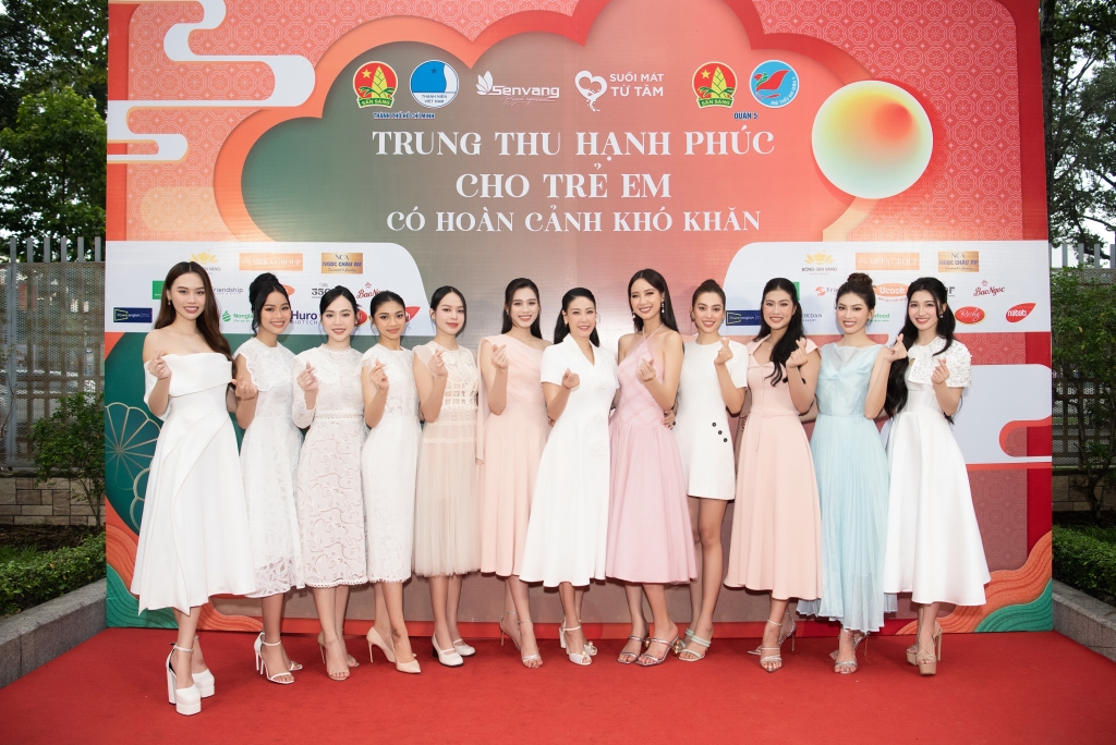 Hoa hậu Thuỳ Tiên, Hoa hậu Bảo Ngọc cùng các Hoa, Á hậu mang “Trung thu hạnh phúc” đến cho hơn 500 trẻ em có hoàn cảnh khó khăn