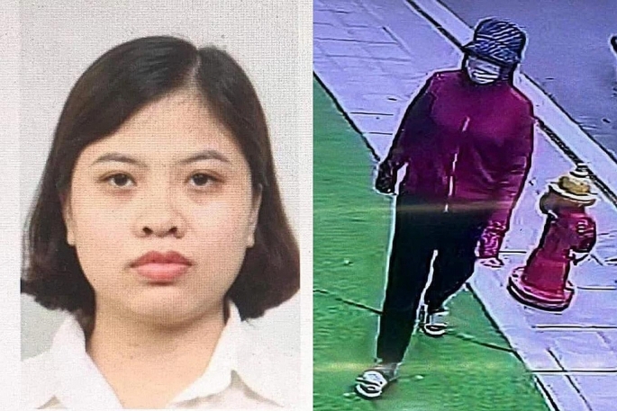 Chân dung Giáp Thị Huyền Trang và nhận dạng khi bắt cóc bé gái 21 tháng tuổi (Ảnh: CQCA cung cấp)