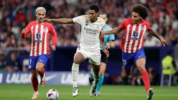 Thất bại ở derby Madrid, Real bị ngắt mạch 6 trận thắng liên tiếp