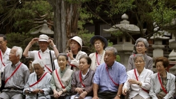Số người trên 80 tuổi tại Nhật Bản lần đầu vượt 10% dân số