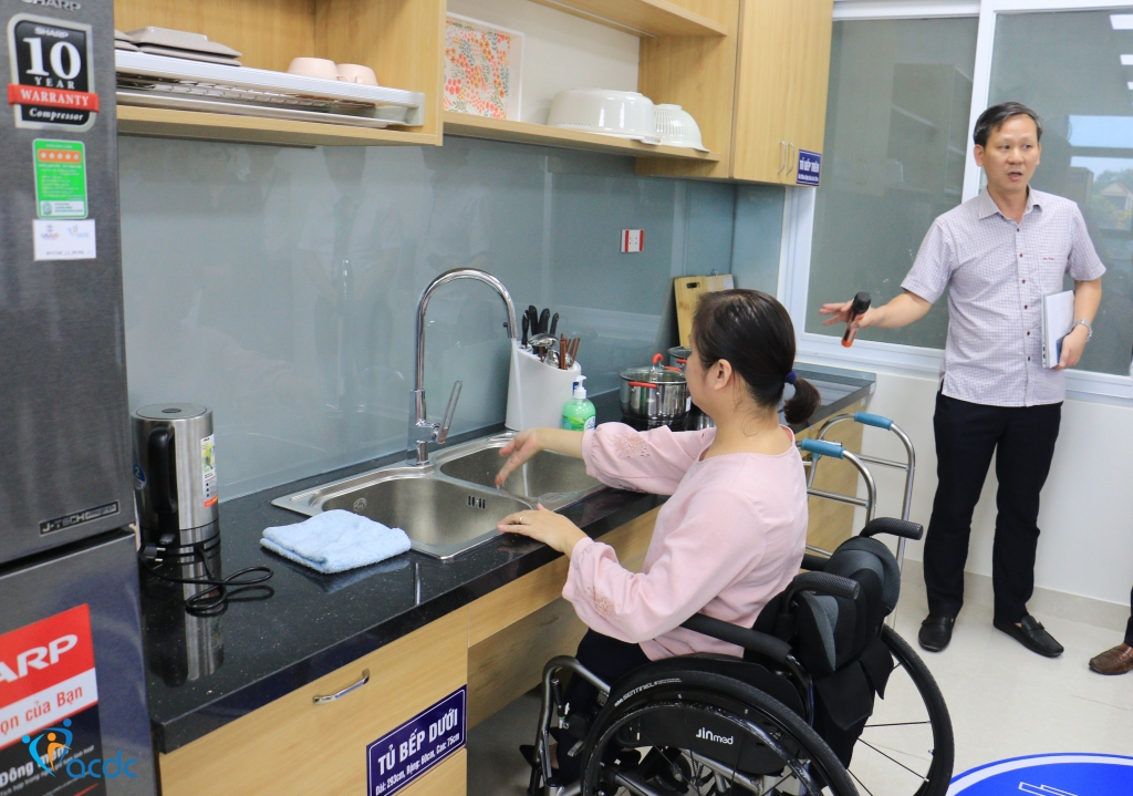 Ý nghĩa mô hình Nhà trung chuyển đầu tiên tại Hà Nội dành cho người khuyết tật