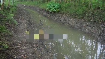 Điều tra nguyên nhân người đàn ông tử vong dưới mương nước ở Bắc Giang