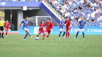 Tuyển bóng đá nữ Việt Nam đứng trước nguy cơ dừng chân tại vòng bảng ASIAD 19