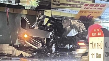Tai nạn thương tâm trên Quốc lộ 20 làm 4 người tử vong