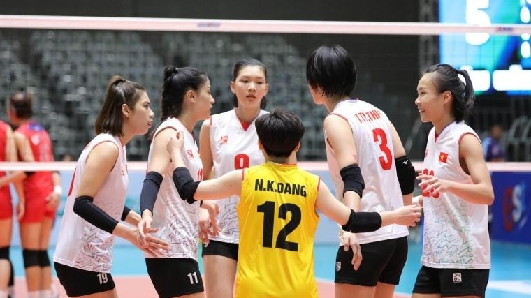 Đội tuyển bóng chuyền nữ Việt Nam khởi đầu thuận lợi tại ASIAD 19