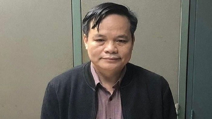 Bị can Lâm Văn Tuấn - cựu Giám đốc CDC Bắc Giang. Ảnh: CQCA