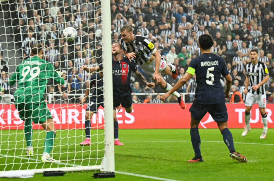 PSG thất bại gây sốc trước Newcastle tại Champions League