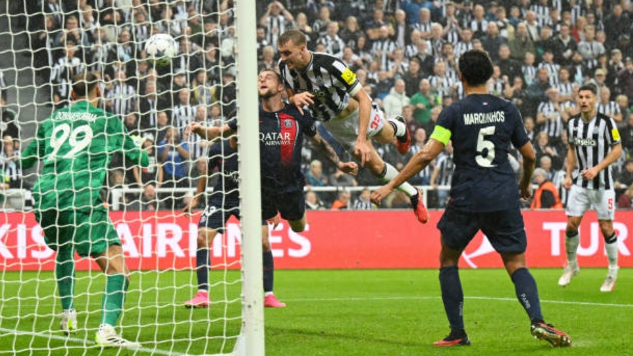 PSG thất bại gây sốc trước Newcastle tại Champions League