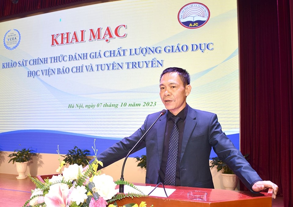 Khai mạc khảo sát đánh giá chất lượng Học viện Báo chí và Tuyên truyền