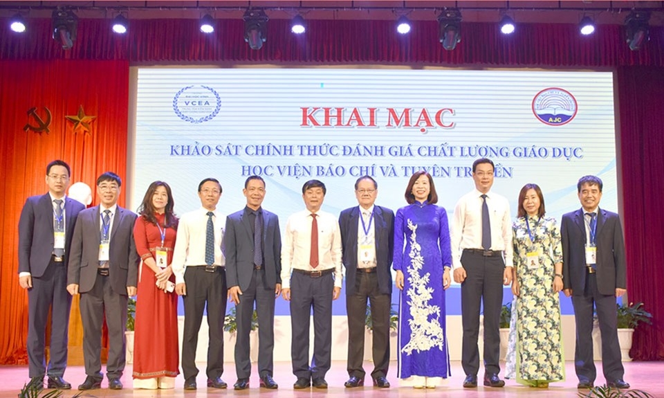 Khai mạc khảo sát đánh giá chất lượng Học viện Báo chí và Tuyên truyền