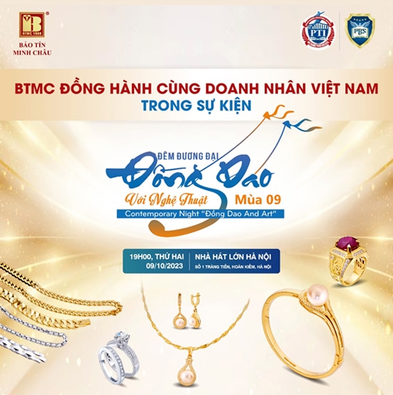 Bảo Tín Minh Châu đồng hành cùng doanh nhân