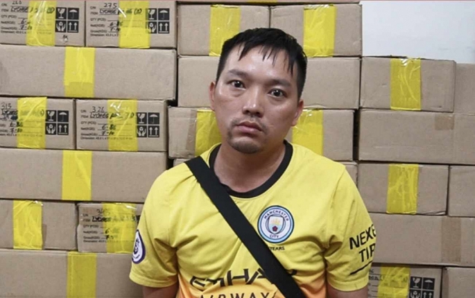 Nguyễn Minh Khanh bị bắt giữ Ảnh: CA