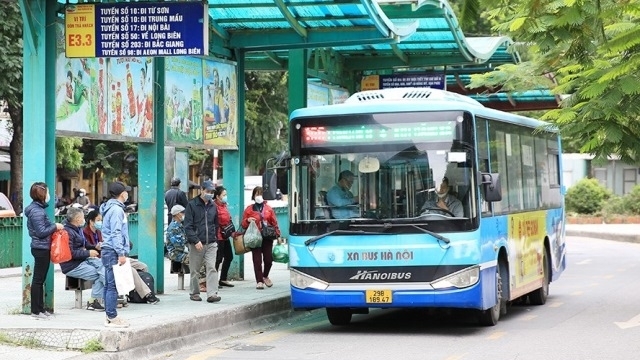 Chất lượng vận tải hành khách công cộng ở Hà Nội ngày càng được nâng cao