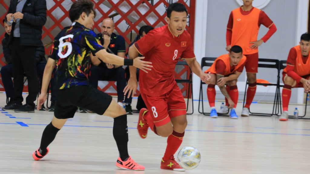 Đội tuyển Việt Nam thể hiện sức mạnh tuyệt đối tại vòng loại futsal châu Á 2024