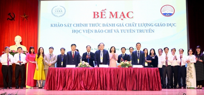 Học viện Báo chí và Tuyên truyền tổ chức lễ bế mạc đợt khảo sát chính thức cơ sở giáo dục