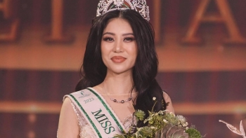 Lần đầu tiên dự thi nhan sắc, người đẹp Việt kiều “ẵm” ngôi vị Hoa hậu Trái đất Việt Nam 2023