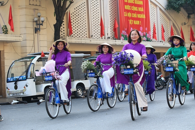 Trong tháng 10 diễn ra nhiều sự kiện kỷ niệm 93 năm ngày thành lập Hội LHPN Việt Nam và ngày Phụ nữ Việt Nam 20/10	Ảnh: Khánh Huy