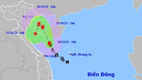 Bão số 5 có khả năng mạnh thêm, miền Bắc sắp đón không khí lạnh