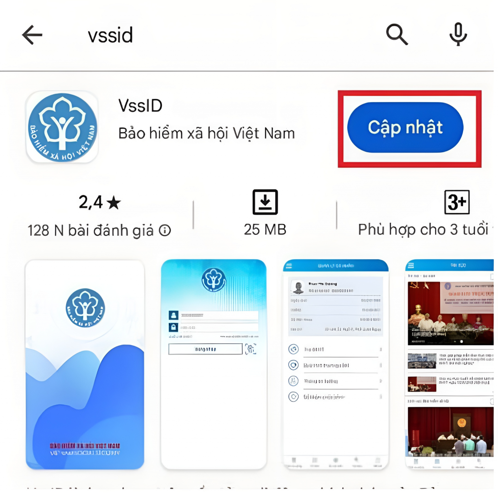 Hướng dẫn cách đăng nhập VssID bằng tài khoản định danh điện tử VNeID