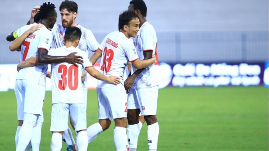 Hải Phòng thắng ấn tượng để giành ngôi đầu tại AFC Cup