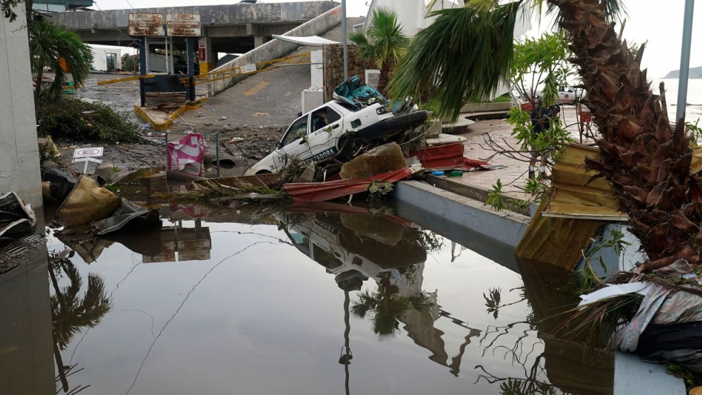 Ảnh hưởng của bão Otis khiến 27 người thiệt mạng tại Mexico
