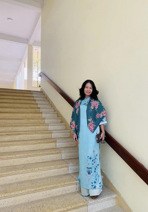 Bà Tạ Thị Hoài An - nữ GS Toán học thứ 3 của Việt Nam. Ảnh: NVCC Bà Tạ Thị Hoài An - nữ GS Toán học thứ 3 của Việt Nam. Ảnh: NVCC