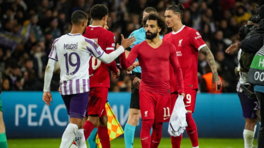 Liverpool thua sốc trước Toulouse tại Europa League