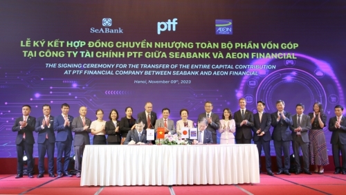 SeABank và AEON Financial ký kết hợp đồng chuyển nhượng Công ty tài chính PTF, trị giá 4.300 tỷ đồng