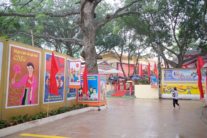 Vĩnh Phúc: Ngày hội ĐĐK toàn dân và khánh thành khu thiết chế văn hóa, thể thao LVHKM huyện Tam Dương
