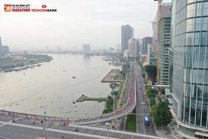 Giải chạy qua những cung đường đẹp của TP Hồ Chí Minh