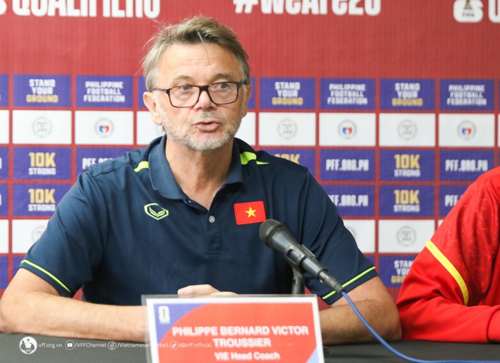 HLV Philippe Troussier nói gì trước trận gặp đội tuyển Philippines?