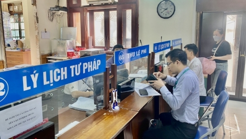 Cấp phiếu lý lịch tư pháp: Lợi ích thiết thực từ ứng dụng công nghệ thông tin