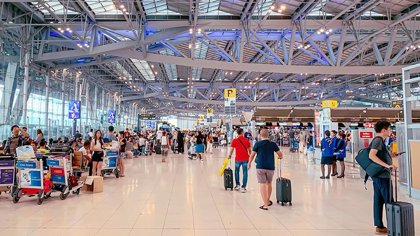 Thái Lan áp dụng thủ tục xuất cảnh tự động cho khách du lịch quốc tế