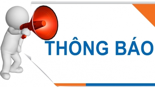 Thông báo thay đổi