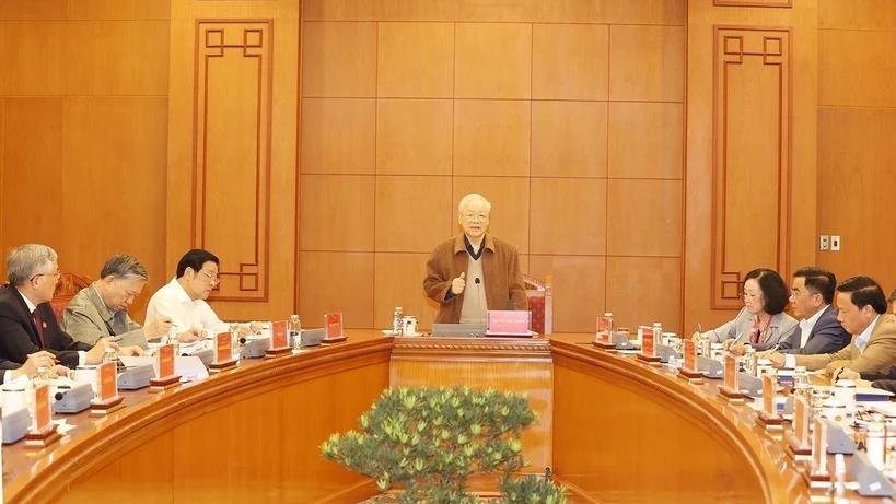Tổng Bí thư Nguyễn Phú Trọng: Xử lý dứt điểm những vụ án tham nhũng, tiêu cực nghiêm trọng