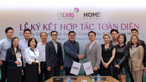 Crystal Bay Card hợp tác toàn diện với Nha khoa Home