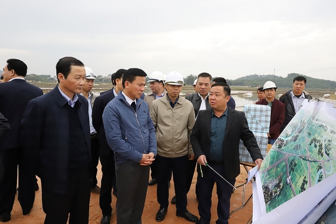 Lãnh đạo tỉnh Thanh Hoá trực tiếp kiểm tra tiến độ các dự án trọng điểm của tỉnh (ảnh X.N)