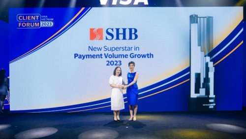 VISA vinh danh SHB là “Ngôi sao tăng trưởng thẻ năm 2023”