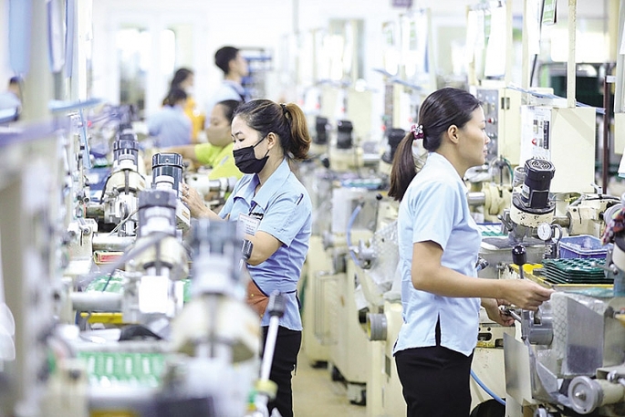 Khu sản xuất của Công ty R Technical (Nhật Bản) tại Việt Nam. Ảnh: Nguyên Đức