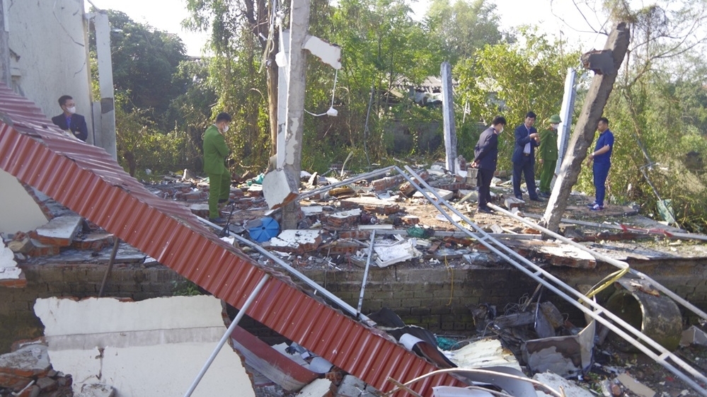Khởi tố vụ nổ tại nhà dân làm 2 người tử vong ở Ninh Bình