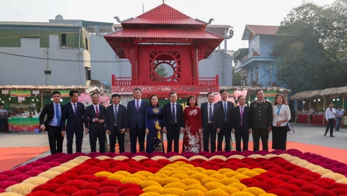 Triển lãm OCOP làng nghề 2023 huyện Ứng Hoà chào mừng huyện đạt chuẩn Nông thôn mới