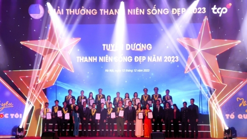 Tôn vinh những thanh niên sống đẹp năm 2023