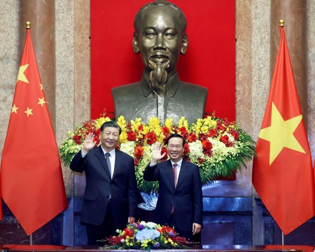 Tổng Bí thư, Chủ tịch nước Tập Cận Bình đánh giá cao sự coi trọng của Việt Nam đối với quan hệ Trung - Việt