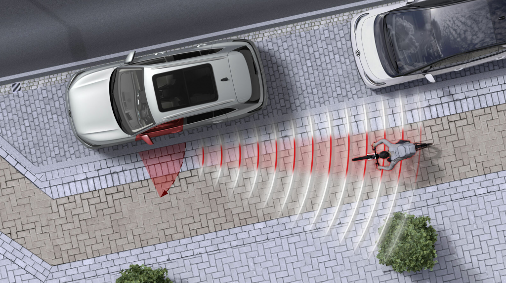 Volkswagen ra mắt hệ thống cảnh báo thoát hiểm độc đáo trên ô tô