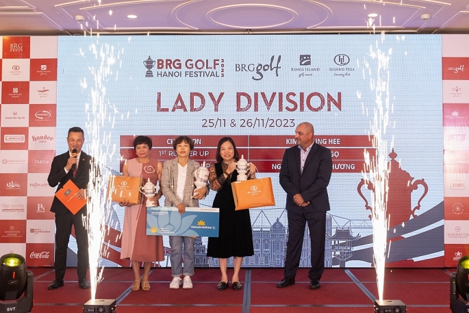 Các nữ gôn thủ xuất sắc nhất của 2023 BRG Golf Hanoi Festival