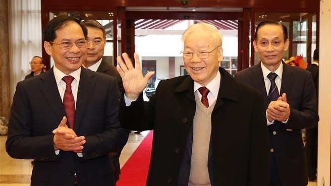 Tổng Bí thư Nguyễn Phú Trọng: Ngoại giao phải kết hợp nhuần nhuyễn sức mạnh của dân tộc và thời đại